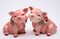 Hand Painted Ceramic Pig with Flowers Salt & Pepper Shakers, Home Décor, Gift for Her, Gift for Mom, Kitchen Décor, Farmhouse Décor